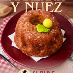 Torta Casera Manzana y Nuez